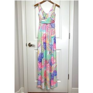 NWT Lilly Pulitzer Sloane Maxi Roar of the Seas